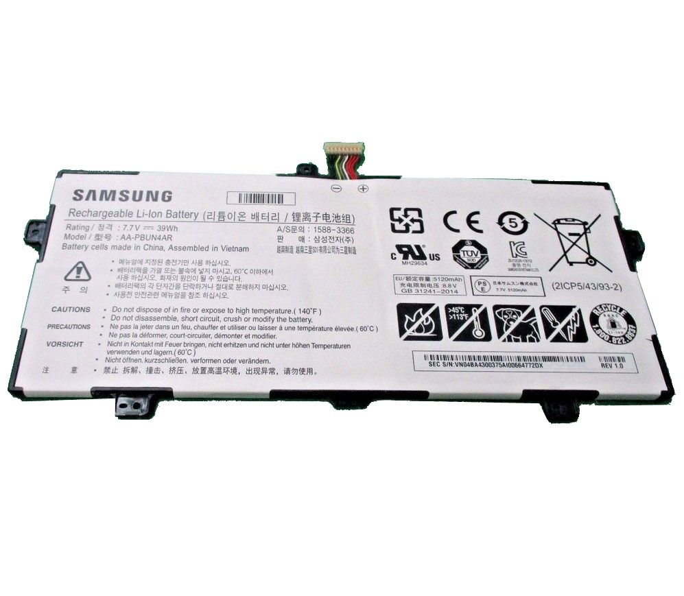 Bateria Samsung Notebook 9 Spin 940X3L 7.7V 39Wh