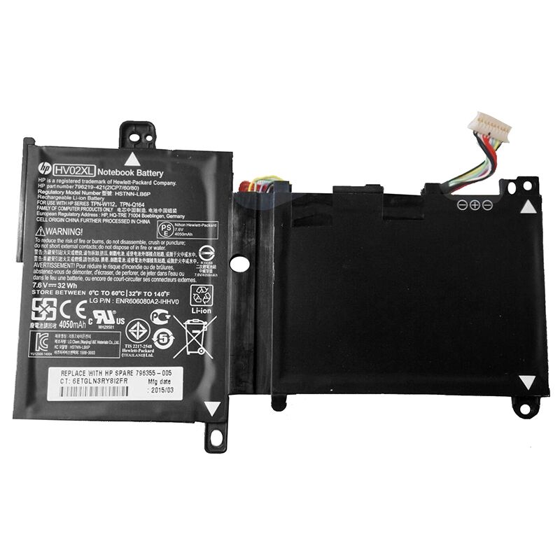 Bateria 7.6V 32Wh HP 796219-421 796355-005 HV02032XL-PR