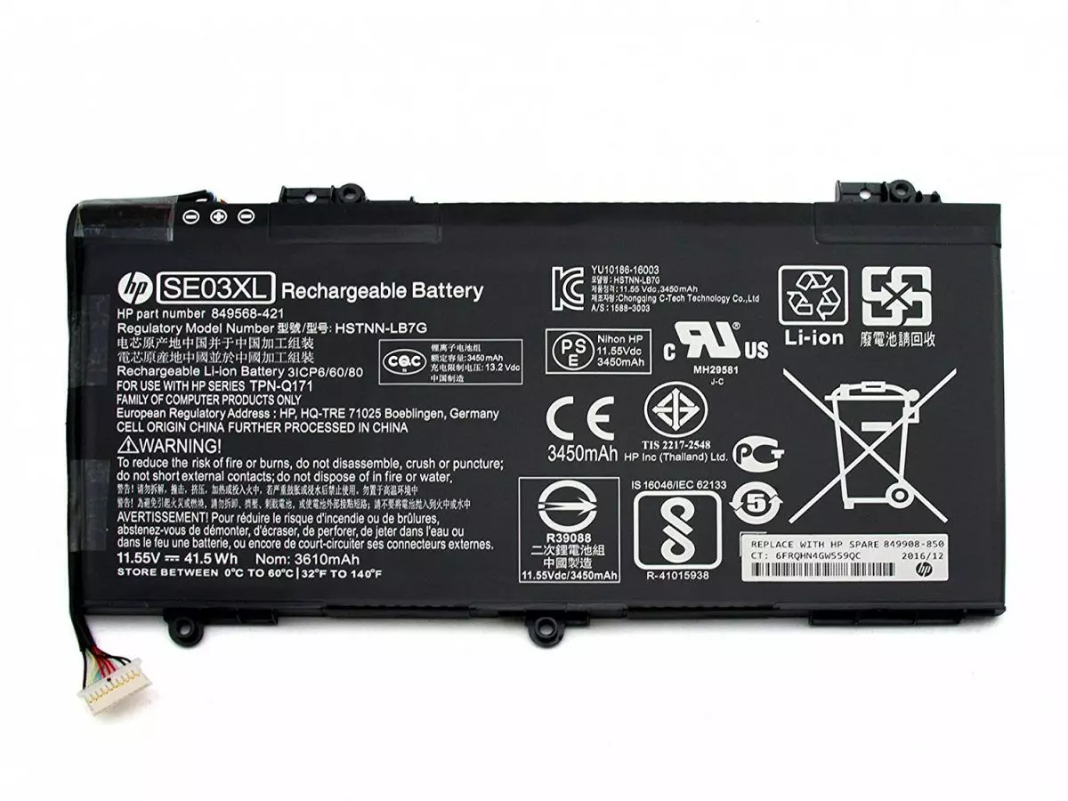 Bateria HP Pavilion 14-al021tx 14-al022tu 11.55V 41Wh