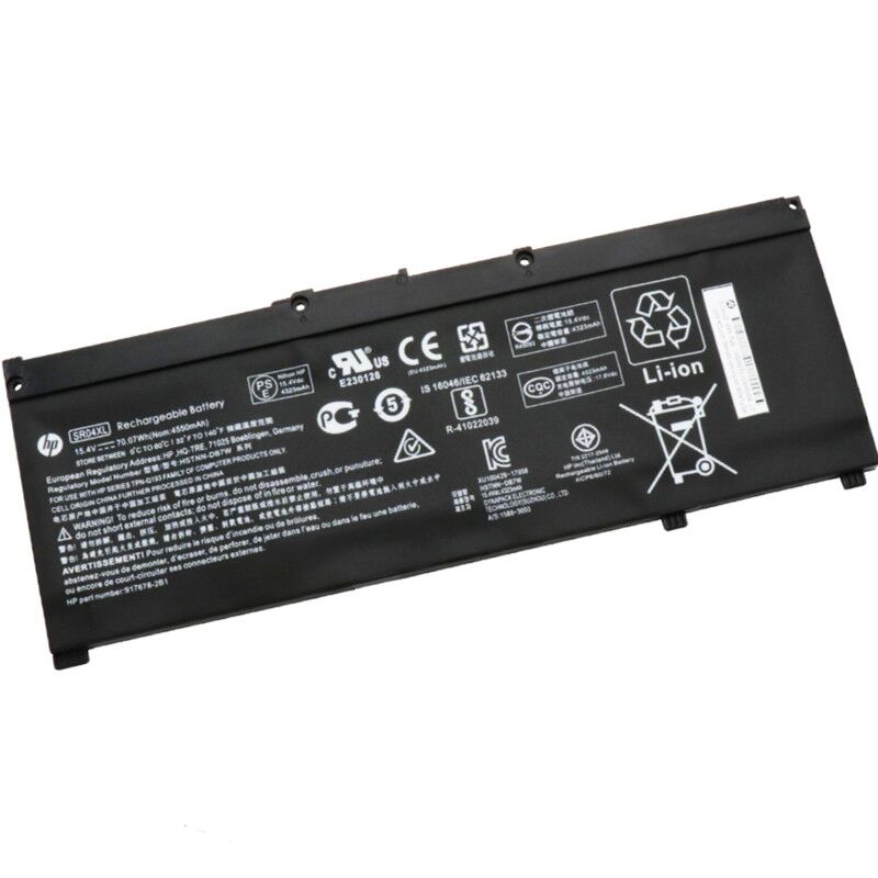 Bateria 70Wh HP Omen 17-cb0021nl 17-cb0021nm 15.4V 4550mAh