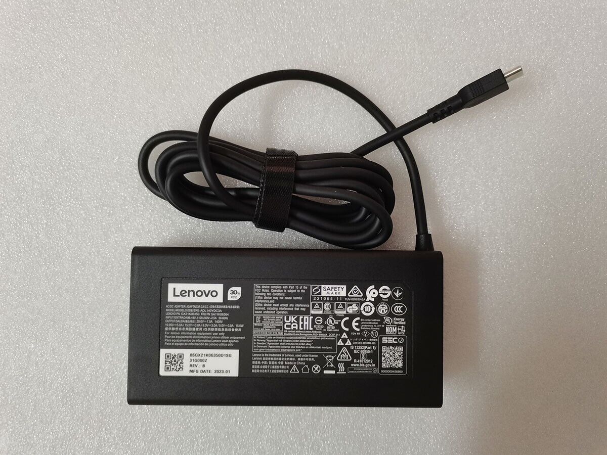 Cargador Adaptador 140W USB-C Lenovo Slim Pro 7 14ARP8