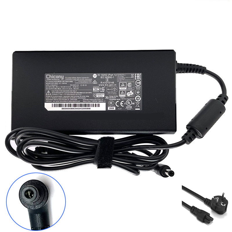 Adaptador Cargador 20V 180W MSI Creator 17 A10SE-233IT